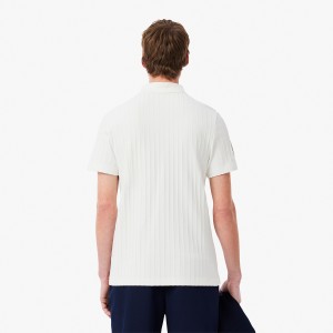 Polo LACOSTE heritage plisse