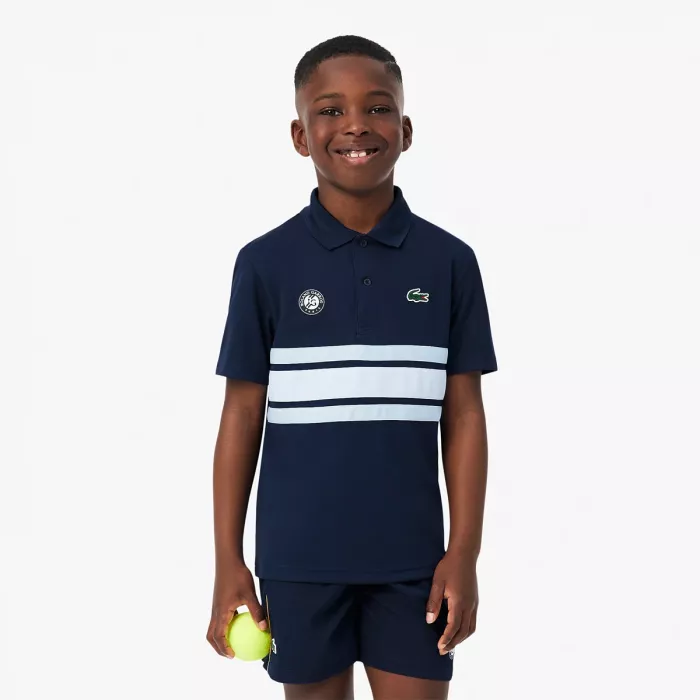 Polo LACOSTE junior roland garros ball kid