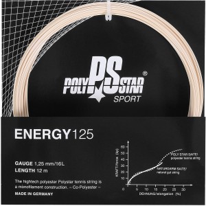 POLYSTAR Energy tenisa stīga (12 metri)