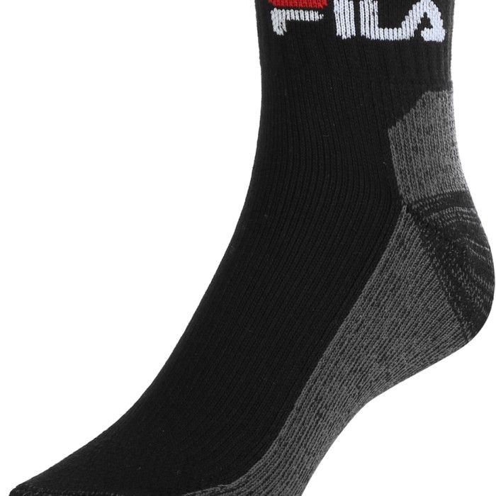 Pair of FILA quarter sport mid-high socks