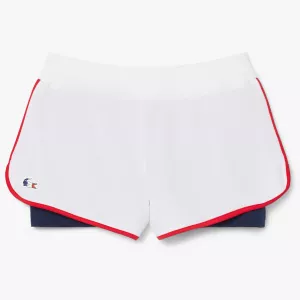 Short LACOSTE femme french team