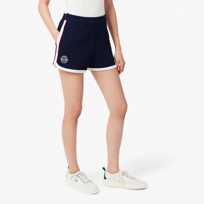 Short LACOSTE femme heritage