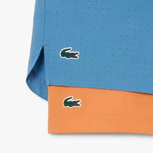 Short LACOSTE roland-garros joueur on court