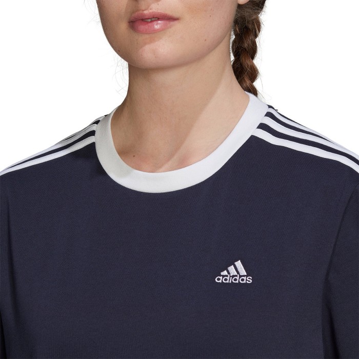 ADIDAS women's 3-stripes regular t-shirt