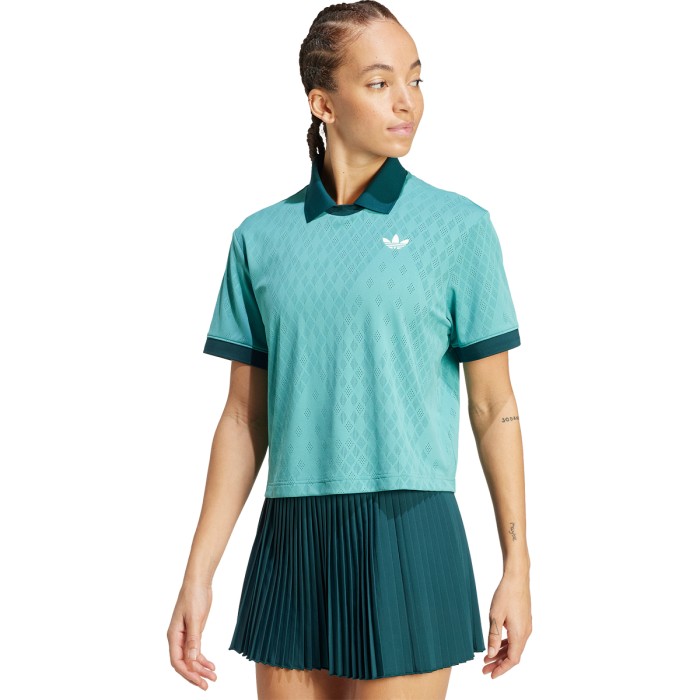 Polo ADIDAS femme crop originals
