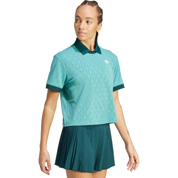 Polo ADIDAS femme crop originals
