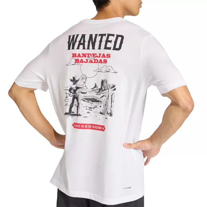 T-shirt ADIDAS padel wanted