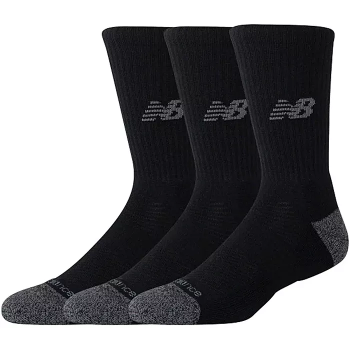 3 paires de chaussettes NEW BALANCE active crew (mid)
