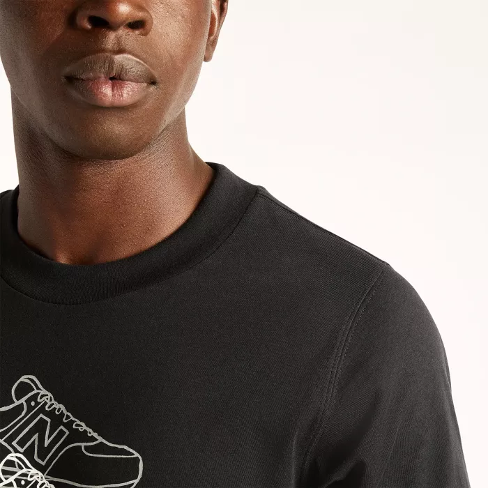 T-krekls NEW BALANCE layered 574 relaxed