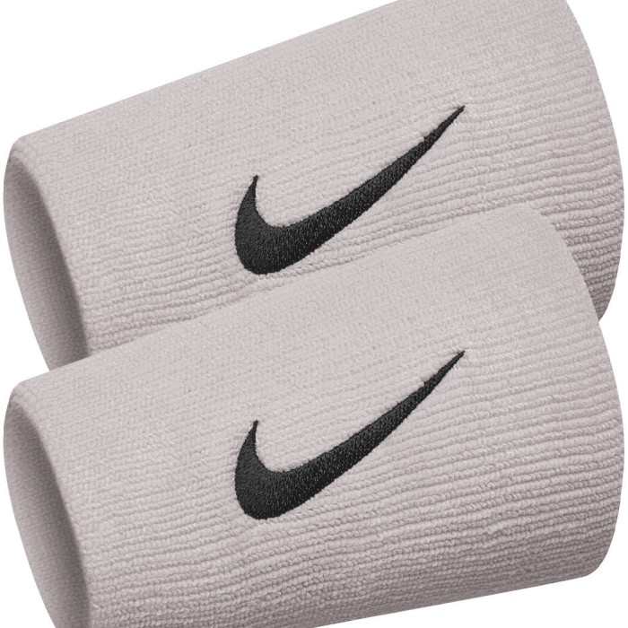 NIKE swoosh double width wristbands
