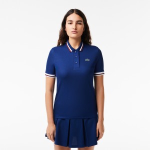 LACOSTE women's heritage club polo shirt