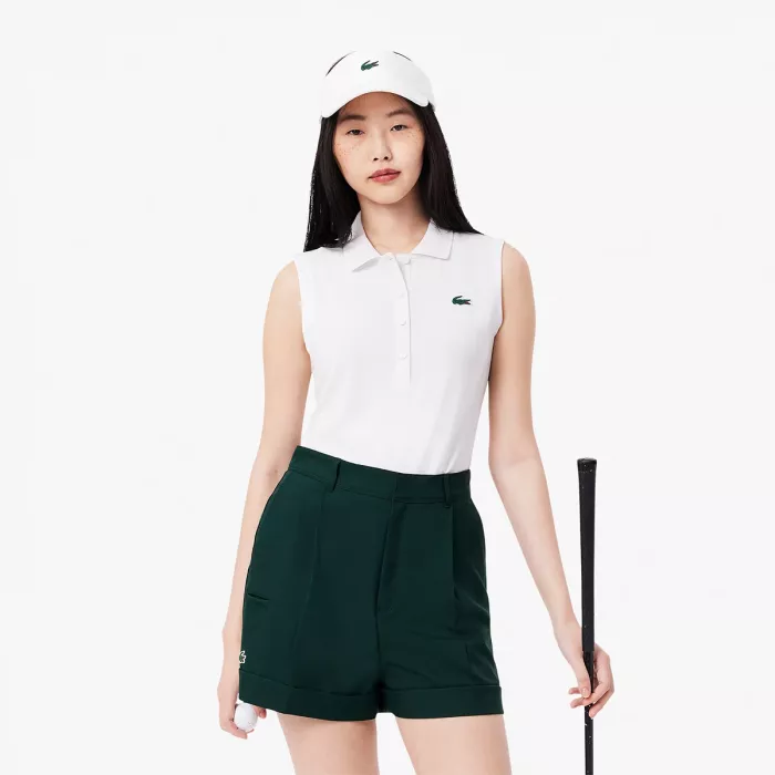Polo LACOSTE femme core performance sans manches