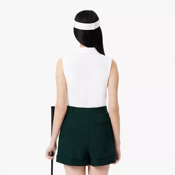 Polo LACOSTE femme core performance sans manches