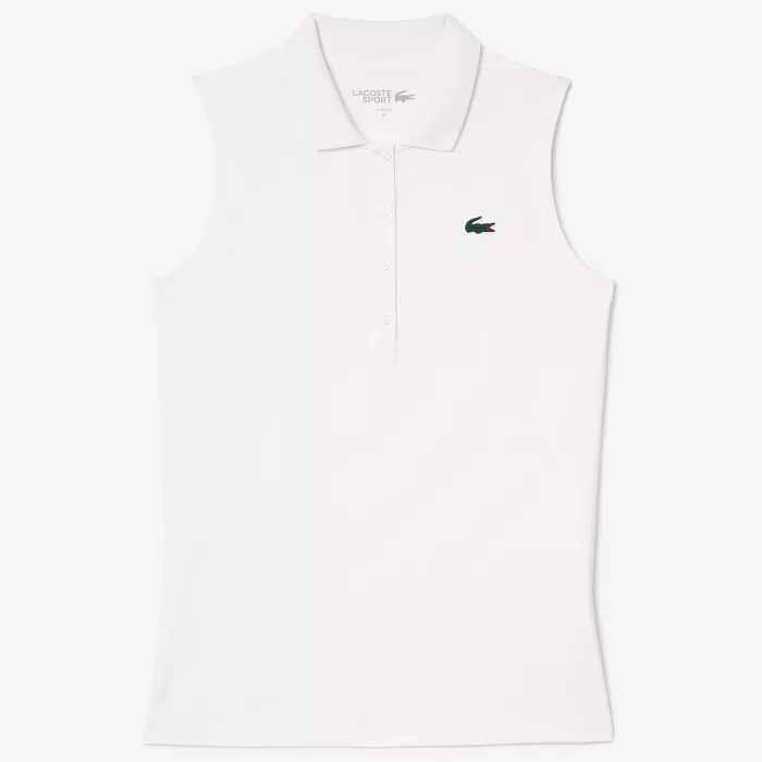 Polo LACOSTE femme core performance sans manches