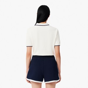 Polo LACOSTE femme heritage londres
