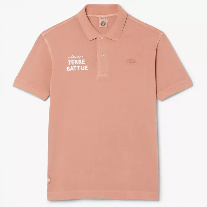 Polo LACOSTE roland garros clay