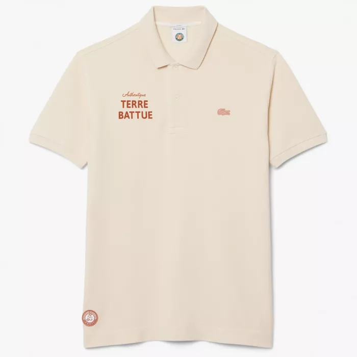 Polo LACOSTE roland garros clay