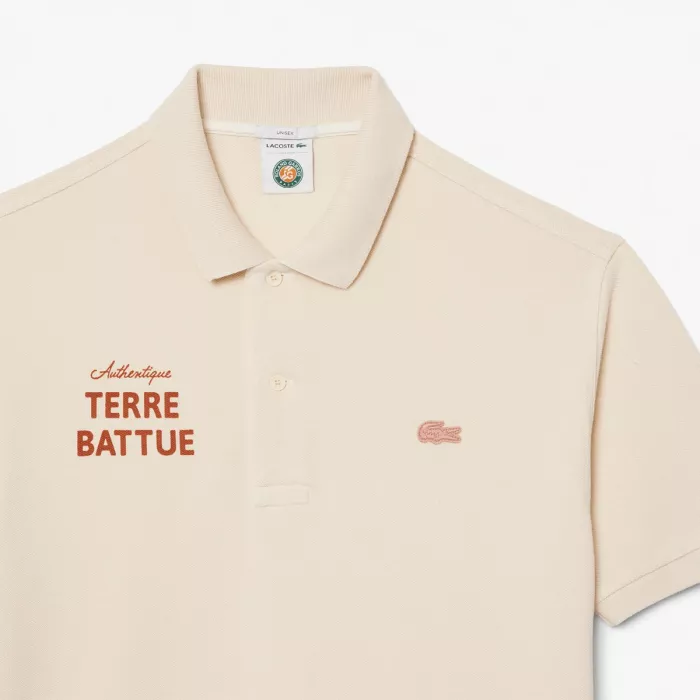 Polo LACOSTE roland garros clay