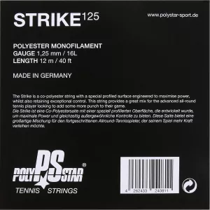 Tenisa stīga POLYSTAR strike (12 metri)