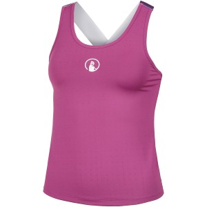 Women's  QUIET PLEASE flashy retro crossback fw tank top