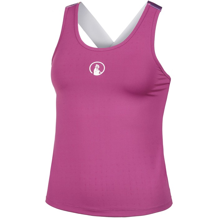 Women's  QUIET PLEASE flashy retro crossback fw tank top