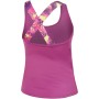 Women's  QUIET PLEASE flashy retro crossback fw tank top