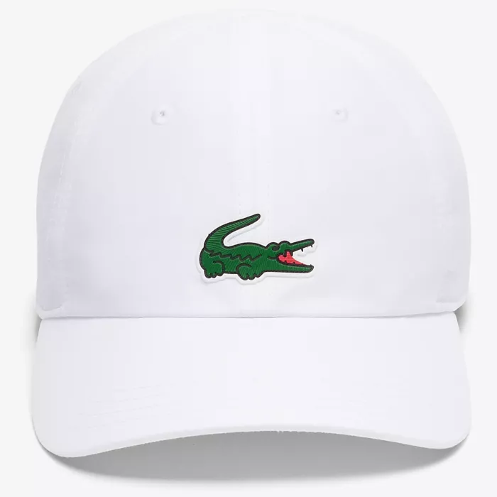 Casquette lascoste on court djokovic