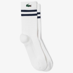 Pair of LACOSTE technical tennis socks