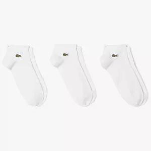 3 paires de chaussettes LACOSTE perfomance low cut