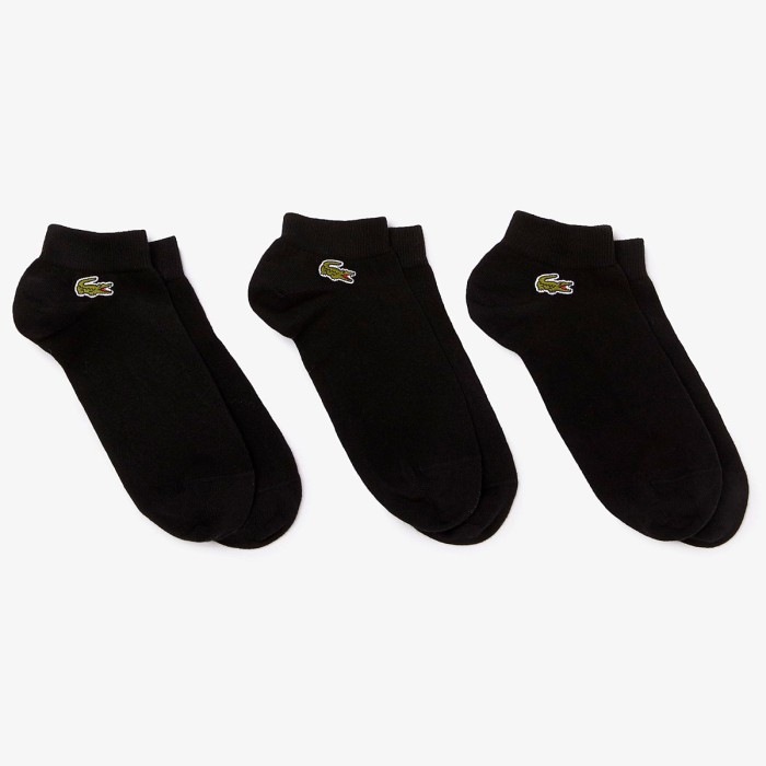 Pair of LACOSTE core performance socks (low)