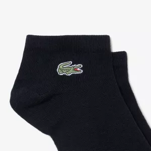 3 pāri LACOSTE klasiskās zemas zeķes