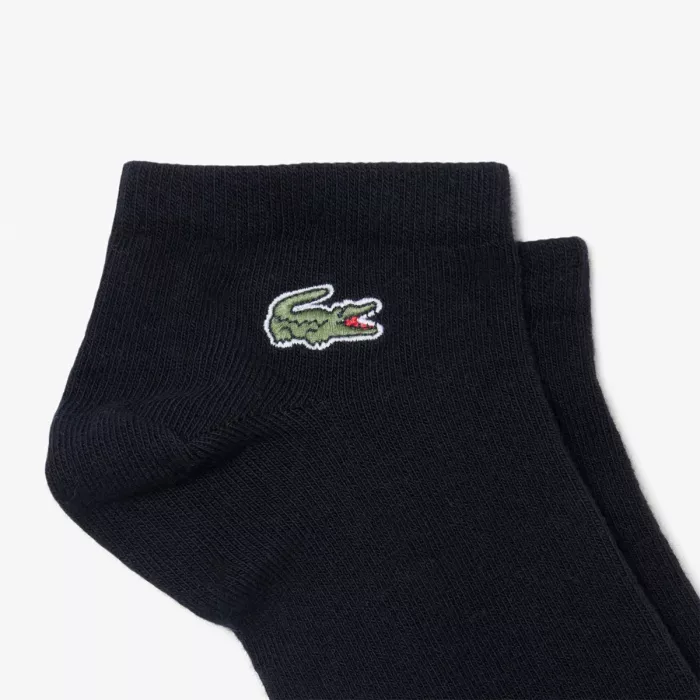 3 pāri LACOSTE klasiskās zemas zeķes
