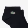 3 pāri LACOSTE klasiskās zemas zeķes