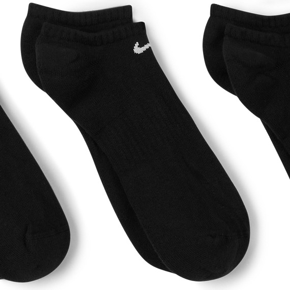3 paires  de chaussettes NIKE cushion (no show)