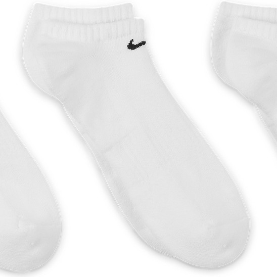 3 pairs of NIKE cushion socks (no show)