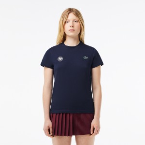 T-shirt LACOSTE femme roland-garros