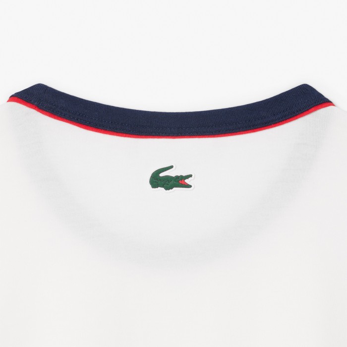T-shirt LACOSTE femme heritage