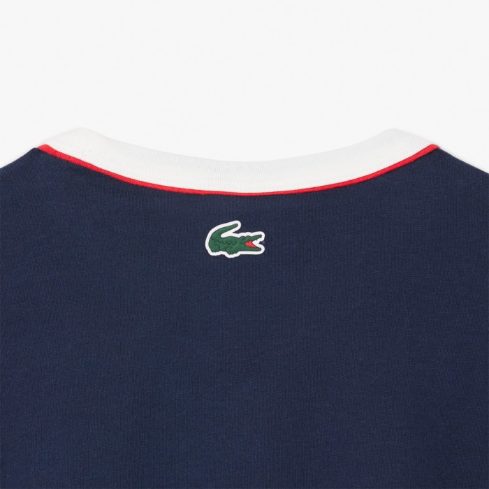 T-shirt LACOSTE femme heritage