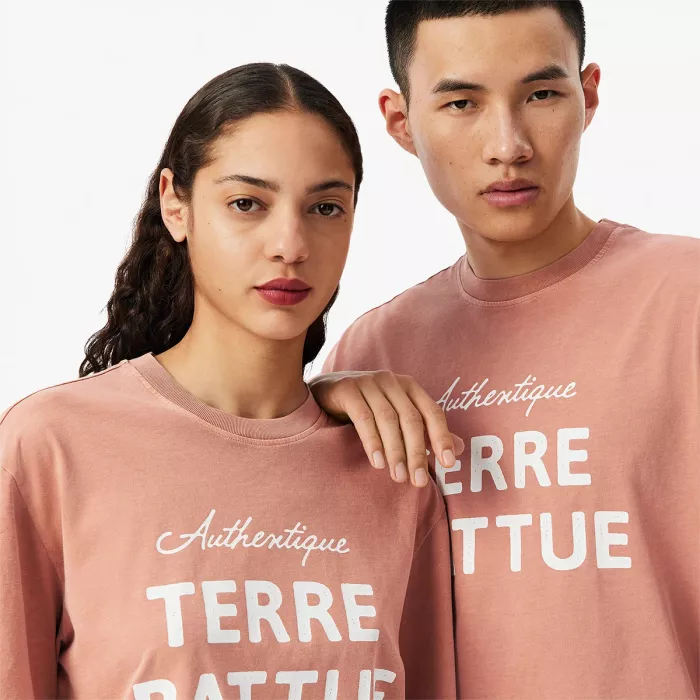 T-shirt LACOSTE roland garros clay