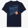 T-shirt LACOSTE mutua madrid open graphqiue