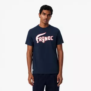 T-shirt LACOSTE french team training