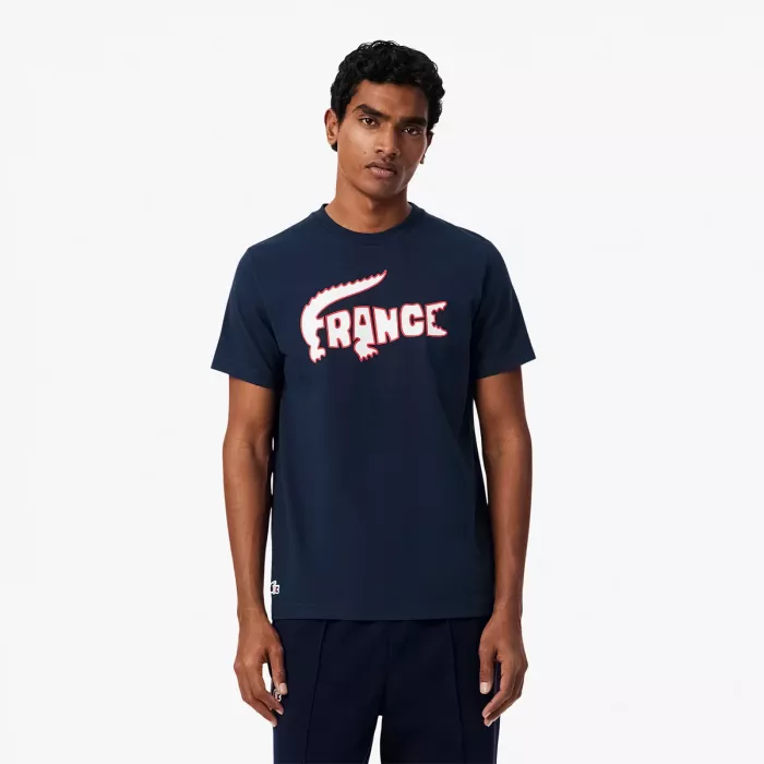 T-shirt LACOSTE french team training