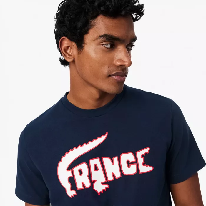 T-shirt LACOSTE french team training