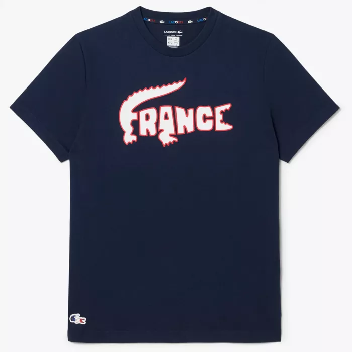 T-shirt LACOSTE french team training