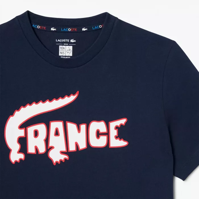 T-shirt LACOSTE french team training
