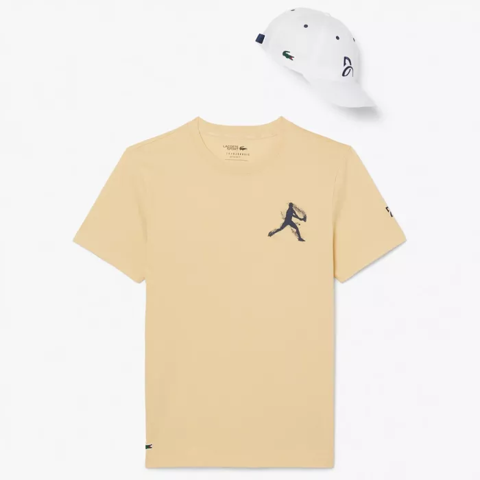 LACOSTE Djokovic fanu komplekts: T-krekls + kepka