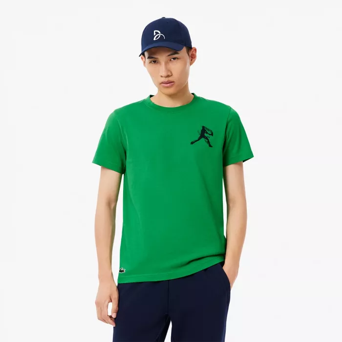 Pack fan LACOSTE djokovic t-shirt + casquette