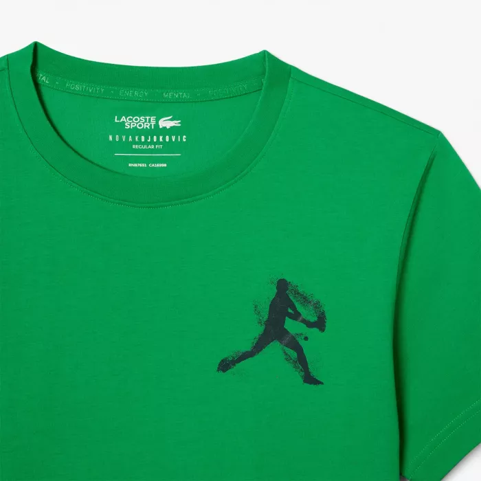 Pack fan LACOSTE djokovic t-shirt + casquette