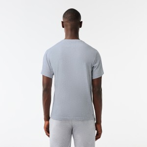 LACOSTE training core performance printed t-shirt