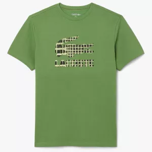 T-shirt LACOSTE medvedev training melbourne